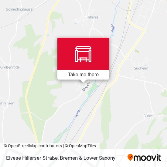 Elvese Hillerser Straße map