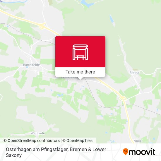 Osterhagen am Pfingstlager map