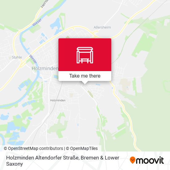 Holzminden Altendorfer Straße map