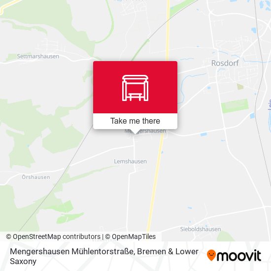 Mengershausen Mühlentorstraße map