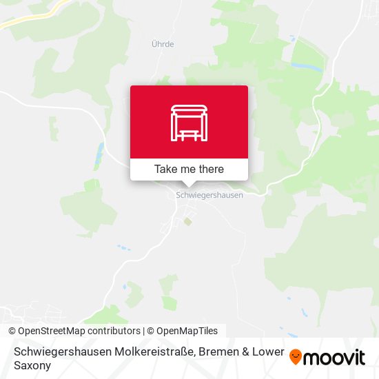 Schwiegershausen Molkereistraße map