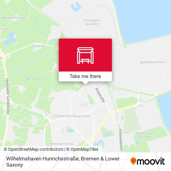 Wilhelmshaven Hunrichsstraße map