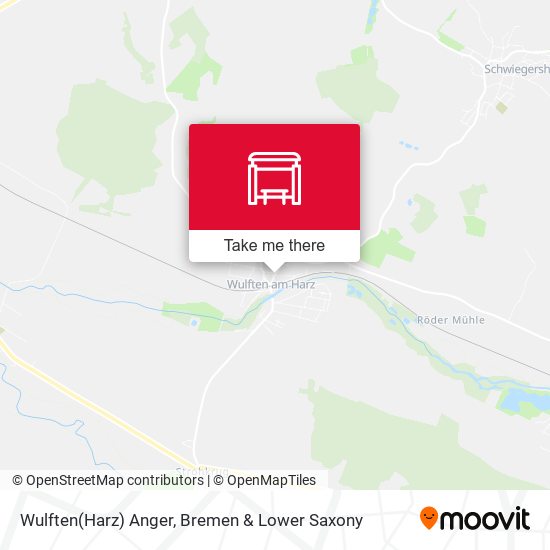 Wulften(Harz) Anger map