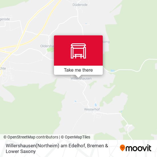 Willershausen(Northeim) am Edelhof map