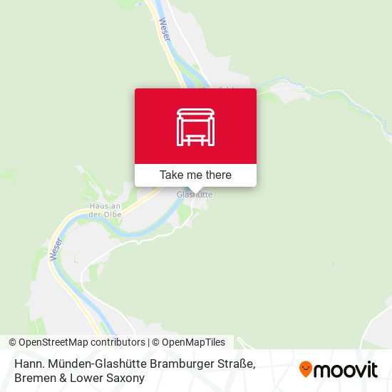 Hann. Münden-Glashütte Bramburger Straße map
