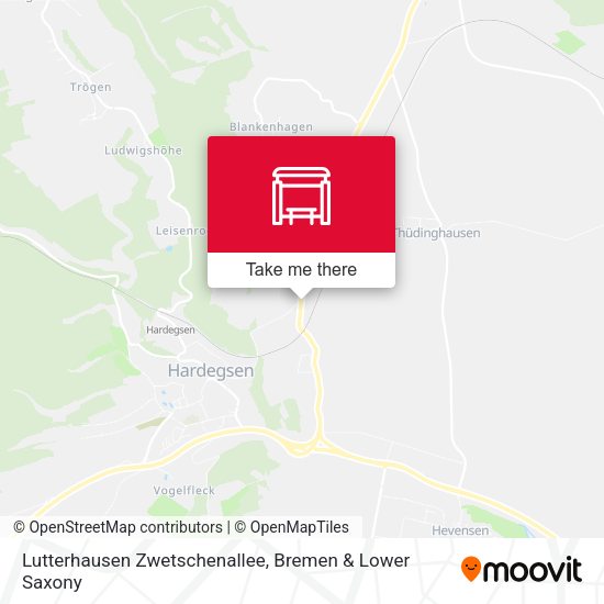 Lutterhausen Zwetschenallee map