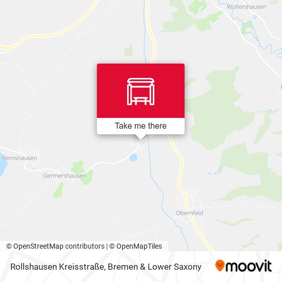 Rollshausen Kreisstraße map