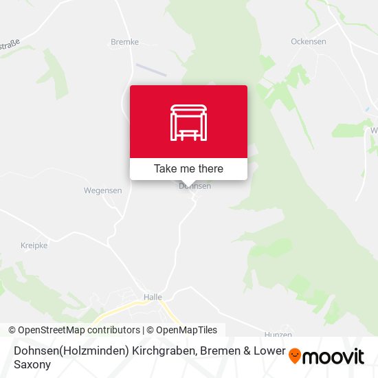 Dohnsen(Holzminden) Kirchgraben map