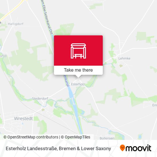 Esterholz Landesstraße map