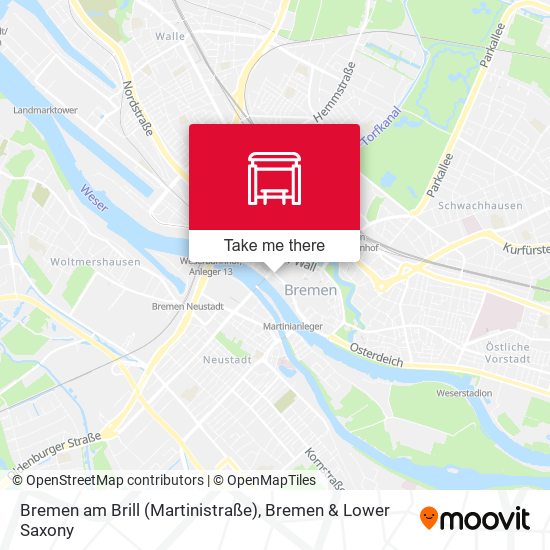 Bremen am Brill (Martinistraße) map