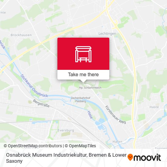 Osnabrück Museum Industriekultur map