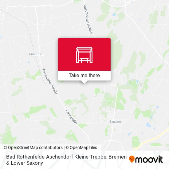 Bad Rothenfelde-Aschendorf Kleine-Trebbe map