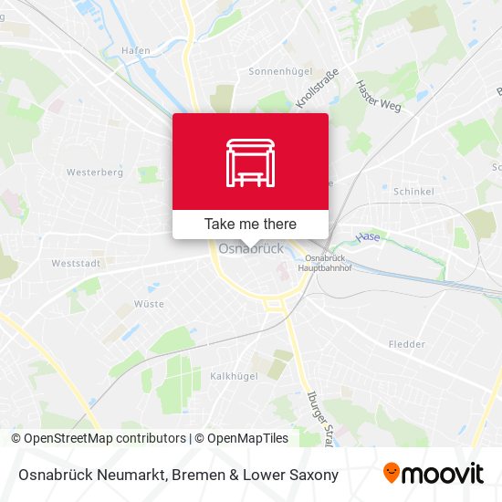 Osnabrück Neumarkt map