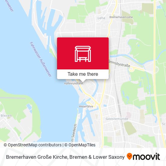 Bremerhaven Große Kirche map