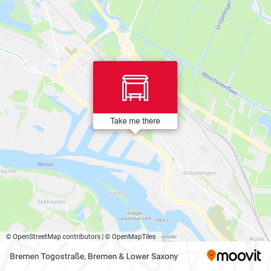 Bremen Togostraße map