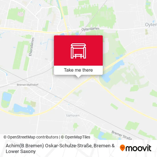 Карта Achim(B Bremen) Oskar-Schulze-Straße