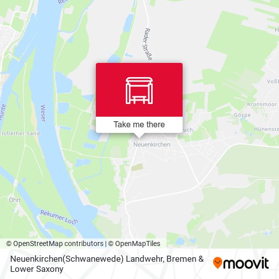 Neuenkirchen(Schwanewede) Landwehr map