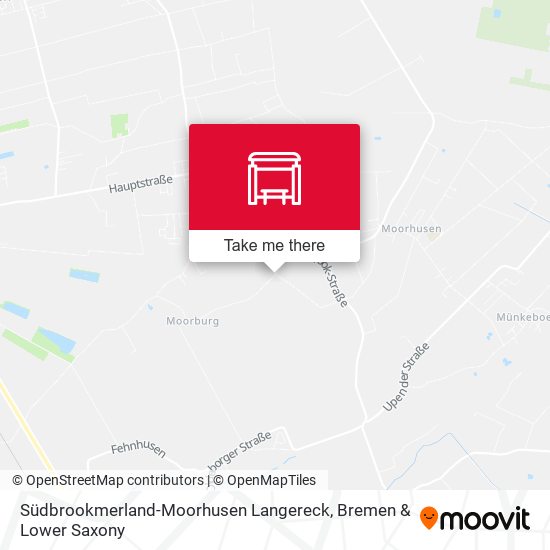 Südbrookmerland-Moorhusen Langereck map