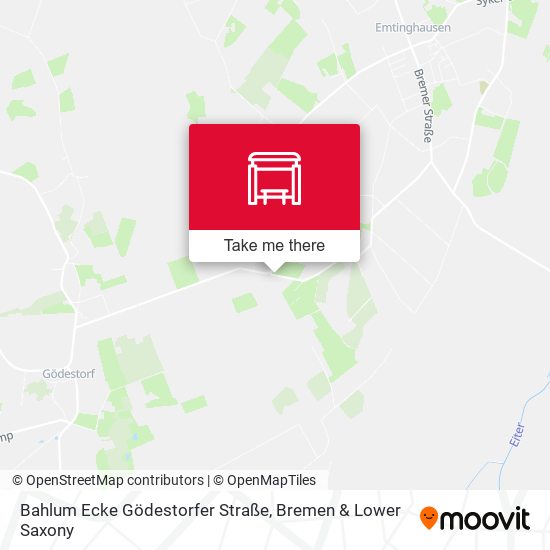 Bahlum Ecke Gödestorfer Straße map