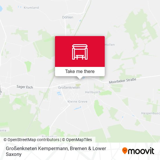 Großenkneten Kempermann map
