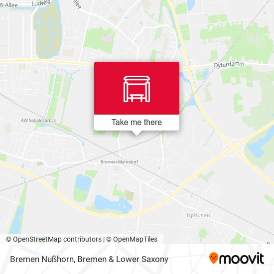 Bremen Nußhorn map