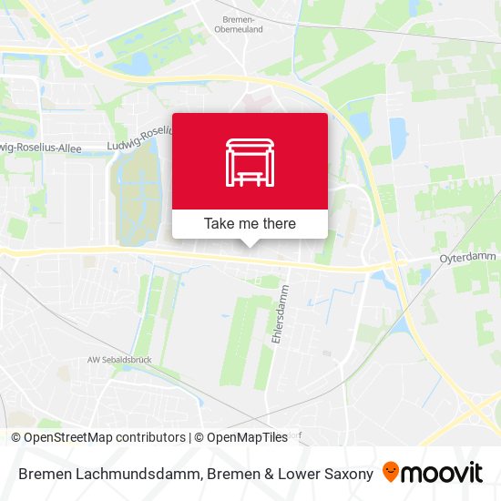 Bremen Lachmundsdamm map
