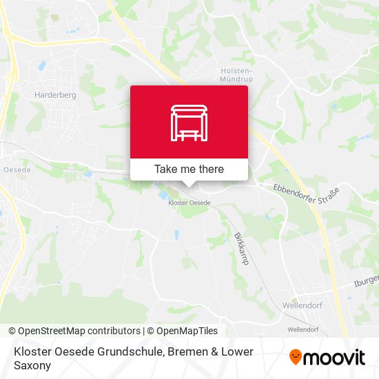 Kloster Oesede Grundschule map