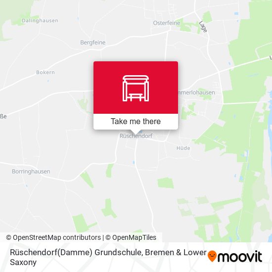 Rüschendorf(Damme) Grundschule map