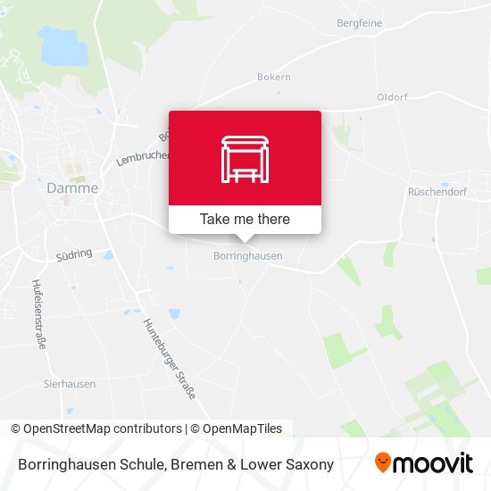 Borringhausen Schule map