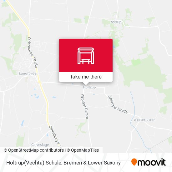 Holtrup(Vechta) Schule map