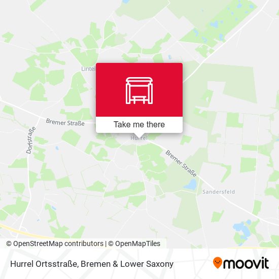 Hurrel Ortsstraße map