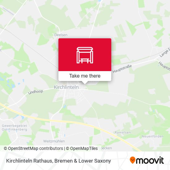 Kirchlinteln Rathaus map