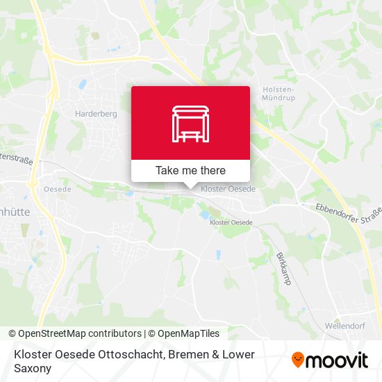 Kloster Oesede Ottoschacht map