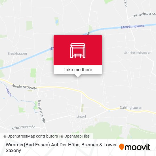 Wimmer(Bad Essen) Auf Der Höhe map