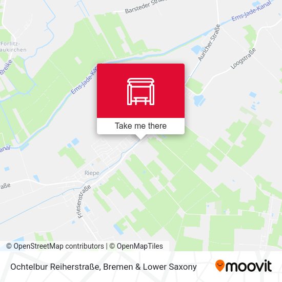 Ochtelbur Reiherstraße map