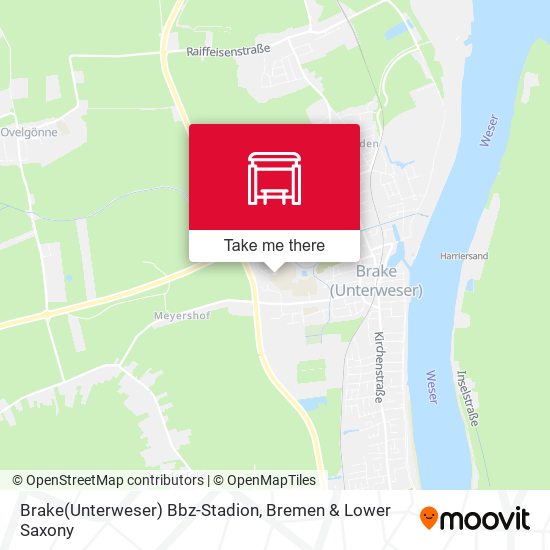 Brake(Unterweser) Bbz-Stadion map