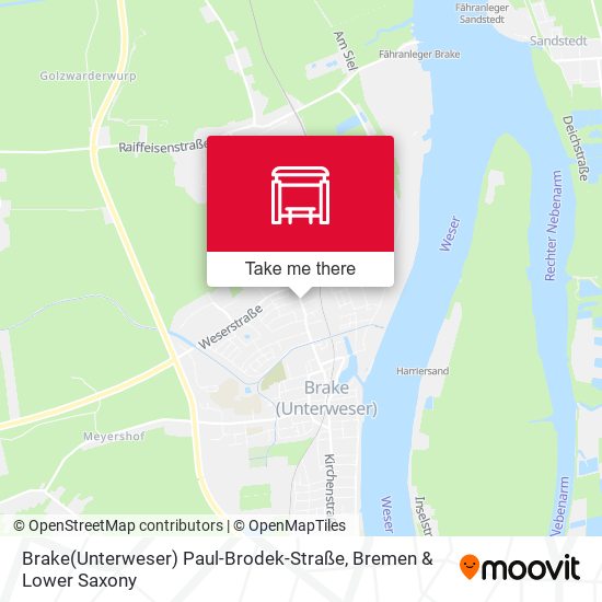 Brake(Unterweser) Paul-Brodek-Straße map