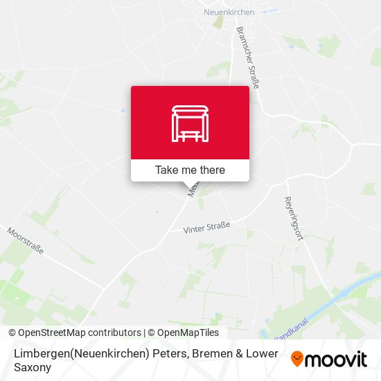 Limbergen(Neuenkirchen) Peters map