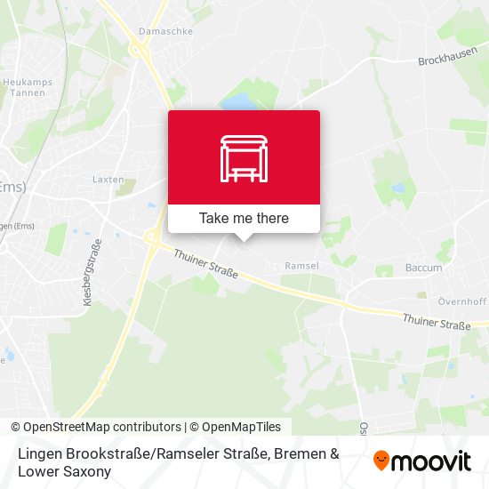 Lingen Brookstraße / Ramseler Straße map