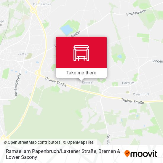 Ramsel am Papenbruch / Laxtener Straße map