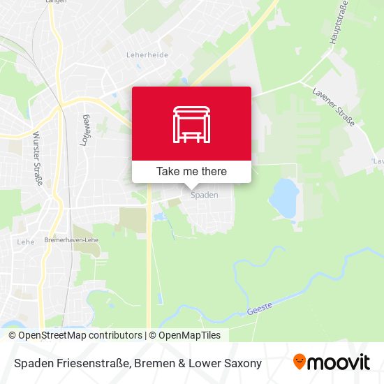 Spaden Friesenstraße map