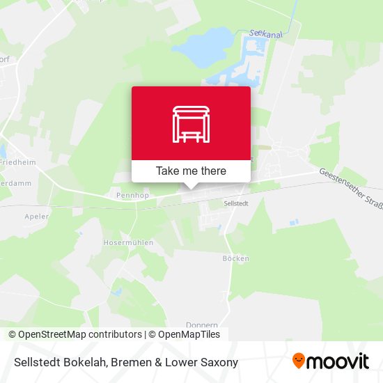 Sellstedt Bokelah map