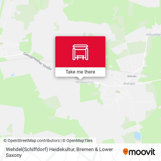 Wehdel(Schiffdorf) Heidekultur map