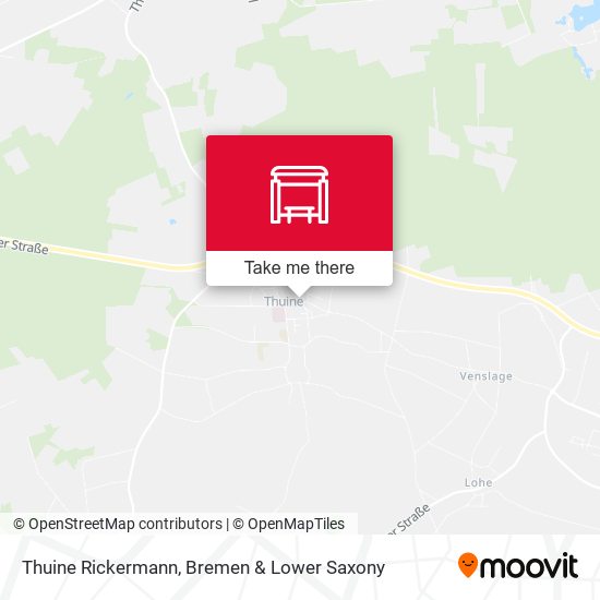 Thuine Rickermann map