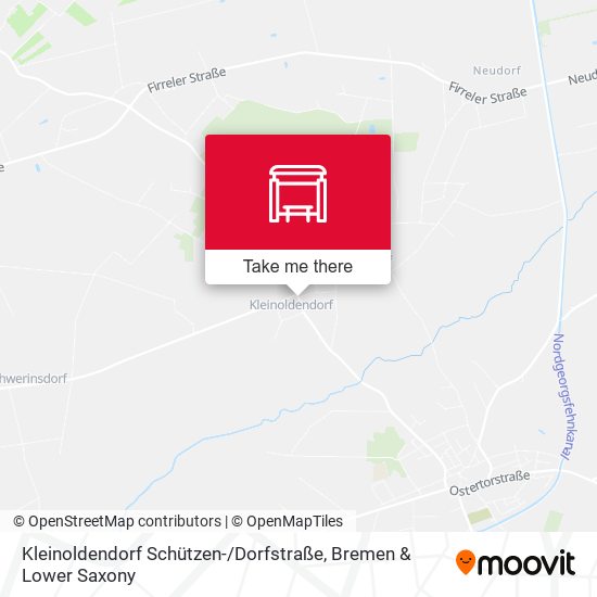 Kleinoldendorf Schützen- / Dorfstraße map