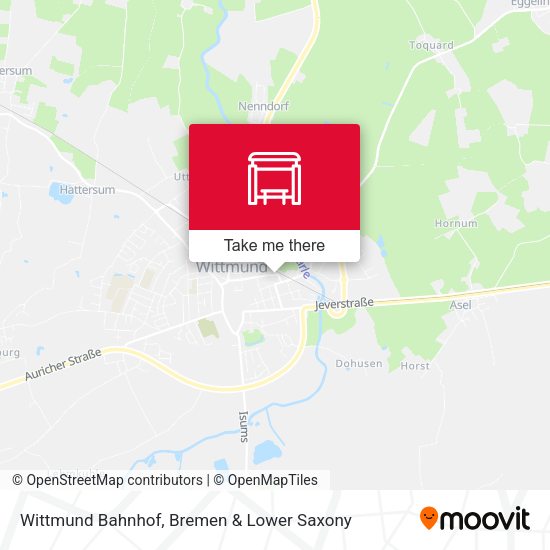 Wittmund Bahnhof map