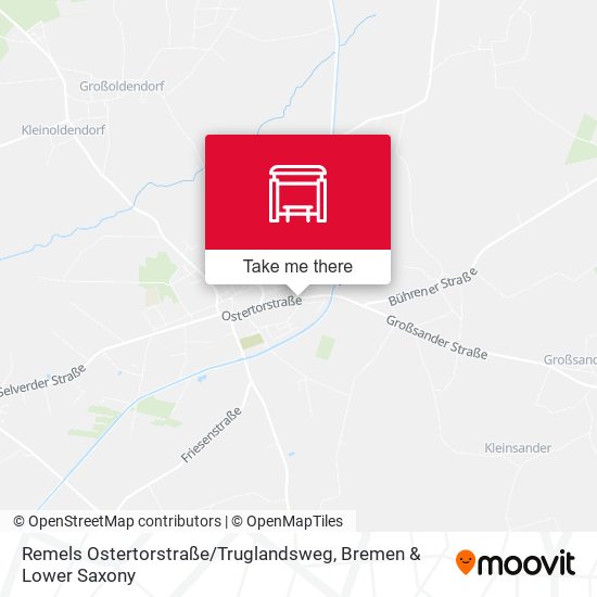 Remels Ostertorstraße / Truglandsweg map