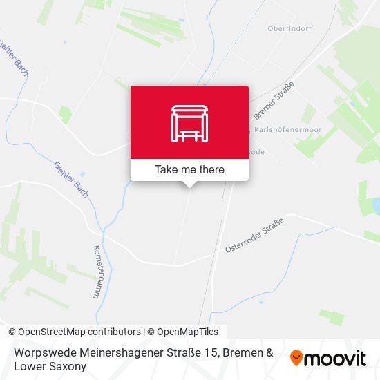 Worpswede Meinershagener Straße 15 map