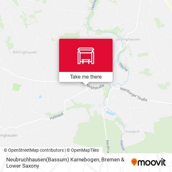 Neubruchhausen(Bassum) Karnebogen map