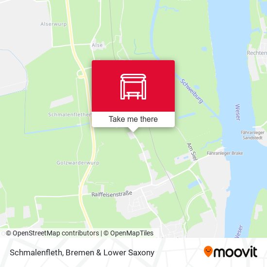 Schmalenfleth map